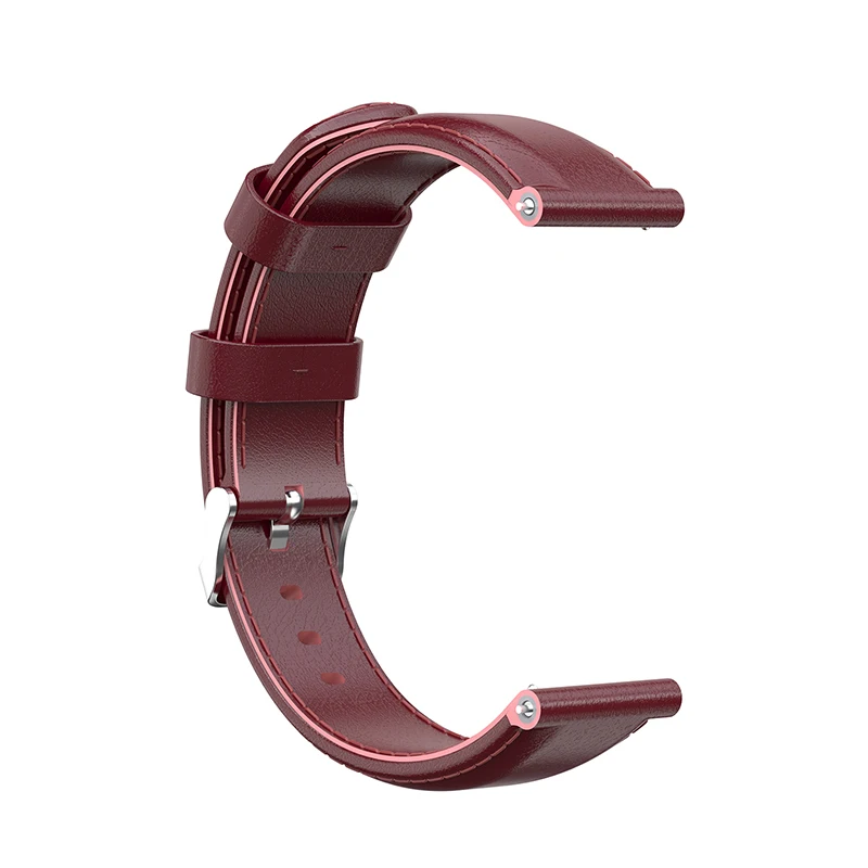 

20mm Genuine Cow Leather Watch Strap Band for Samsung Galaxy Watch 3 42mm