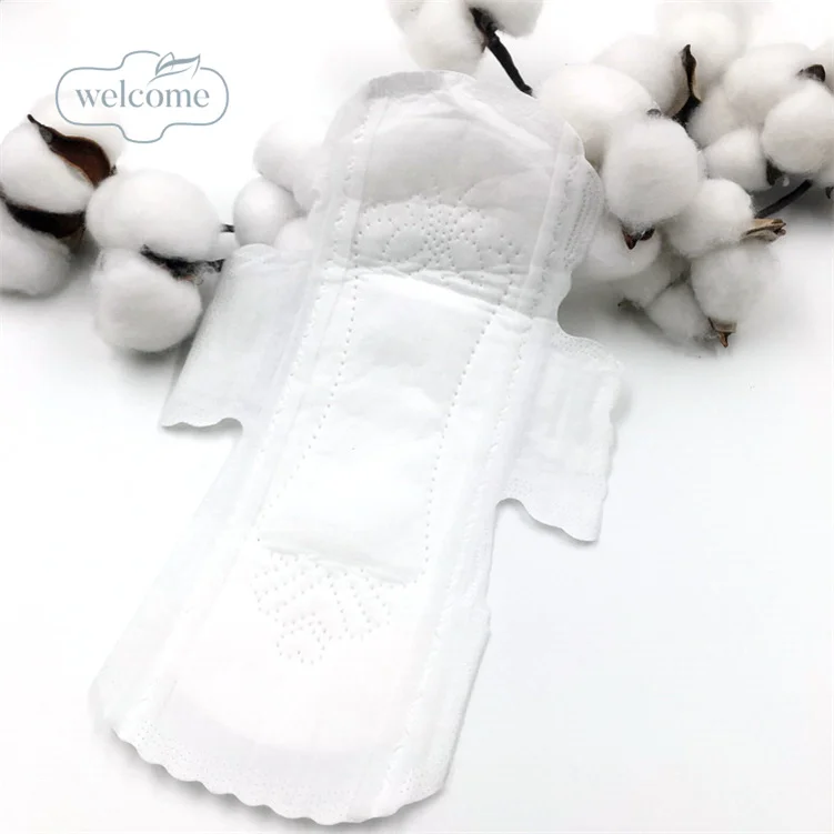 

Sanitary napkins lady sanitary pad biodegrdable PLA corn materials used