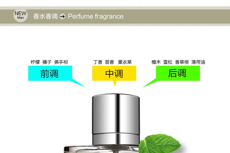 100ml lasting Temptation pheromone eau de cologne eau de toilette men perfume 