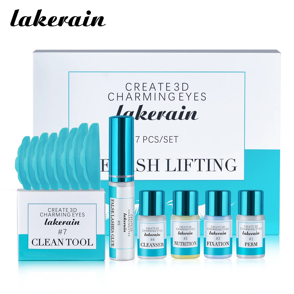 

Dropshipping Professional Curler Lotion Tint Eyelash Lift Set Perming