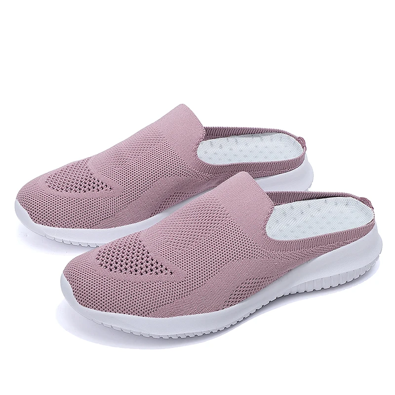 

knit Low Cut Casual Footwear Ladies Custom Unisex Running Sneakers Shoes Casual Sock Shoes For Women, Black.pink.grey