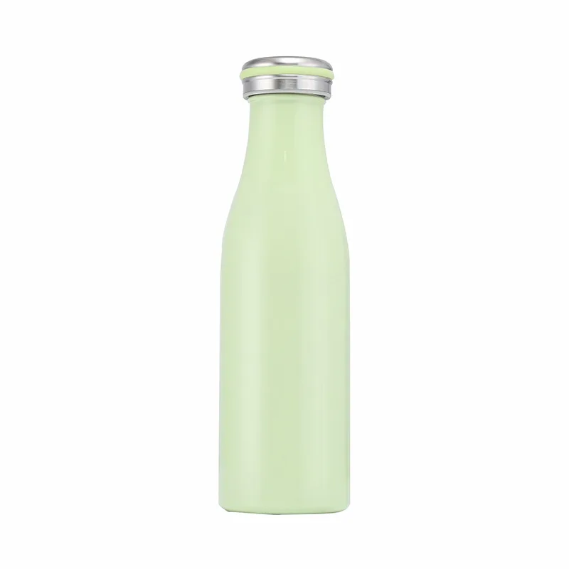 

Mikenda milk water bottles stainless steel vacuum flasks, As picture