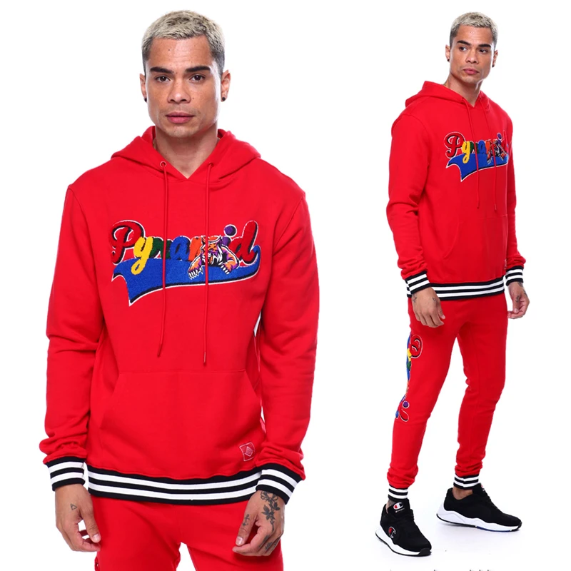 

Guangzhou men jogging tracksuit manufacturer OEM embroidery mens jogging suits wholesale, Customized color