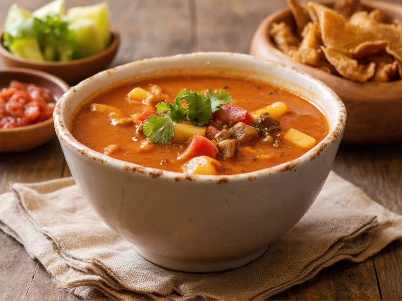 Mexican Soups: Authentic Varieties and Cultural Significance