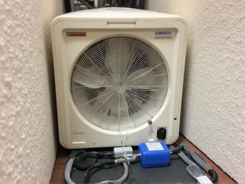 DIY air scrubber setup with box fan and filter