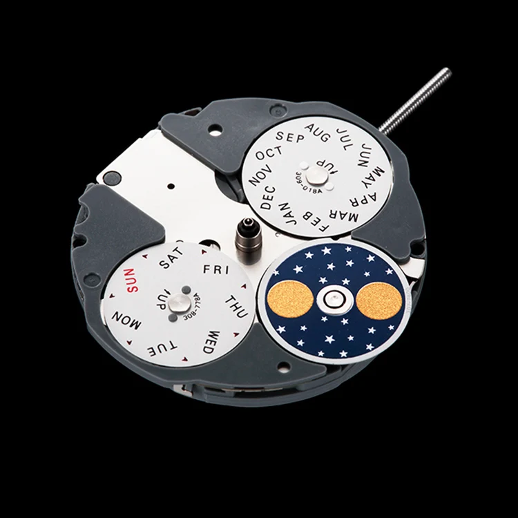 Watch Movement 6p80 Quartz Movement Overall Height 6.0 Mm Watch Part Of