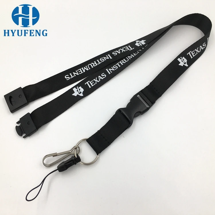 
Factory Direct Price 2.0*90Cm Custom Nylon Silkscreen Printed Lanyards With Printing Logo 