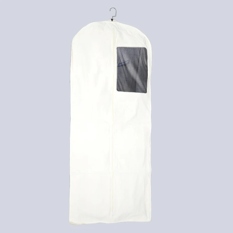 

Packing Bags Pack Beauty Fabric Textile Zipper Clothing Bale Packaging Bag Cotton fabric garment bag, Natural