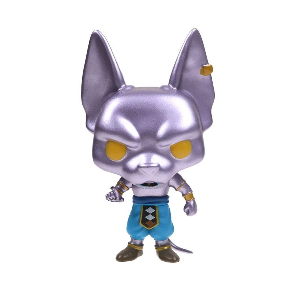 

Funko pop Super-destructive God Beerus anime Dragon-Balls Z Character plating Cute Vinyl Model Dolls Action figure toys 120#