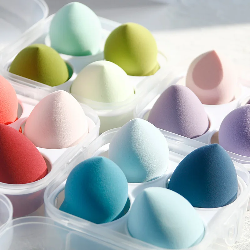 

Makeup Fashion Sponge Cosmetic Puff, Colorful Vibrant Powder Smooth Beauty Make up Tool for Women, Customized