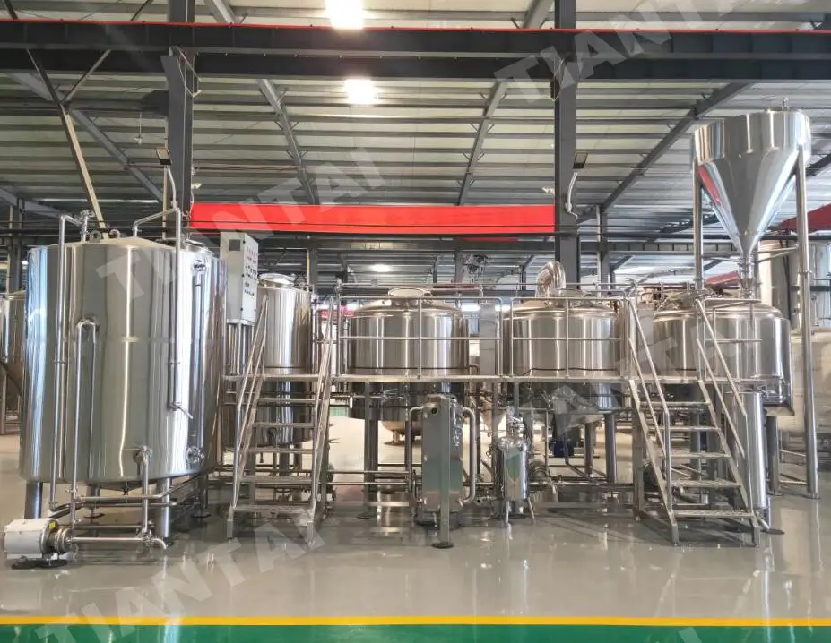 
15 HL Stainless steel micro 1500L beer machinery beer production line 