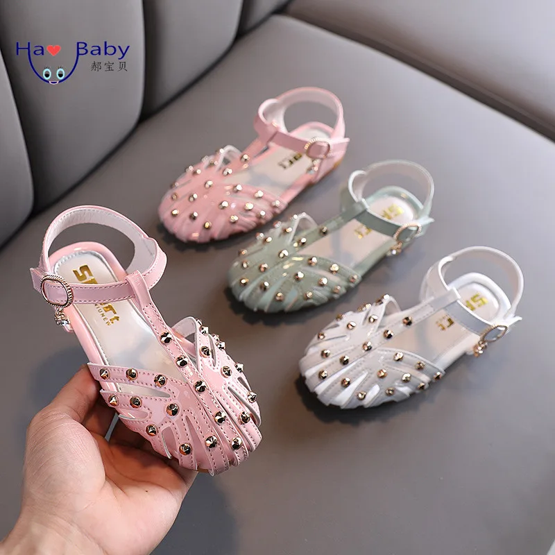 

Hao Baby Girls Princess Little Girl Sandals Kids Dress Casual Shoes