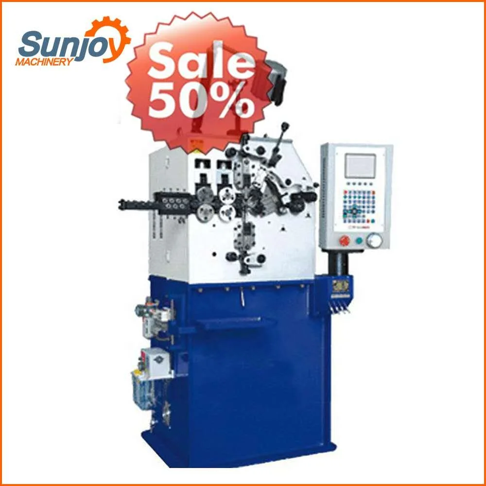 
cnc spring grinding machine SJGB5.0 stainless steel coil polishing machine with ISO from Sunjoy 