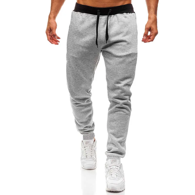 

Wholesale Men Designer Blank Plain French Terry Joggers Casual Winter Plus Size Custom Gym Jogger Pant