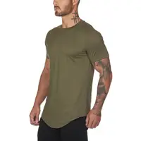 

Men's Solid Loose Breathable Comfortable Dri-Fit Training Athletic Running Performance Shirts Wholesale