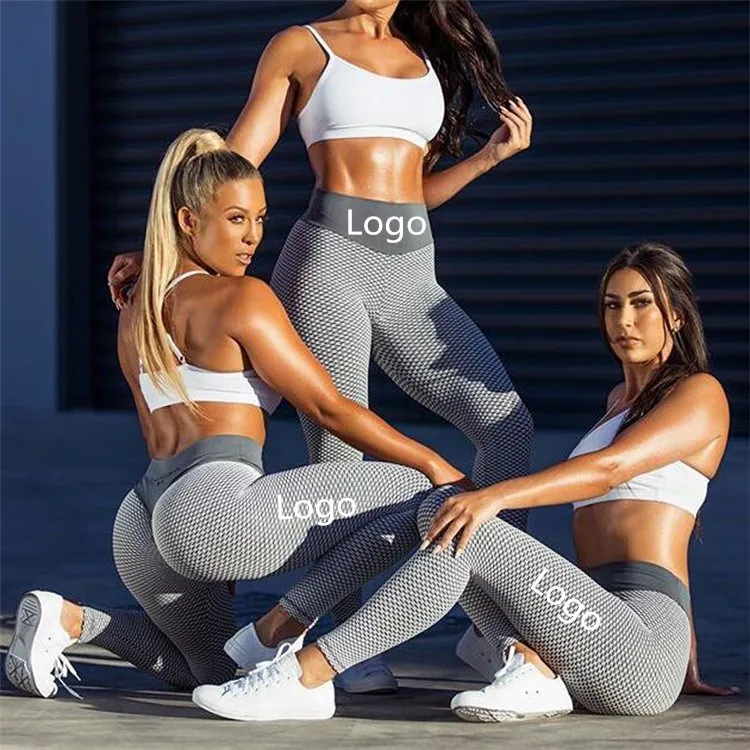 

European and American style custom logo peach buttock sexy sport leggings high waisted butt lift seamless yoga fitness pants