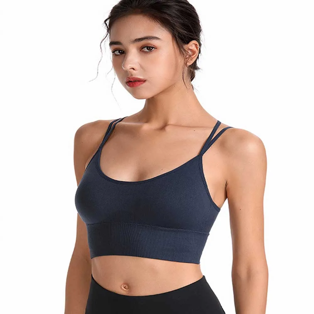 

High Quality Gym Wear Back Cross Tank Top Women Fitness Sports Yoga Bra, 8 colors