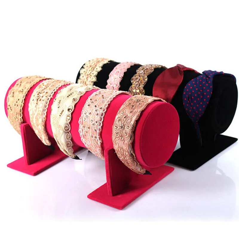 

Hairband Stand Headband Holder Jewelry Accessory Display Bracelet Bangle Holder Rack Jewelry Organizer Shelf Case, As the picture shown