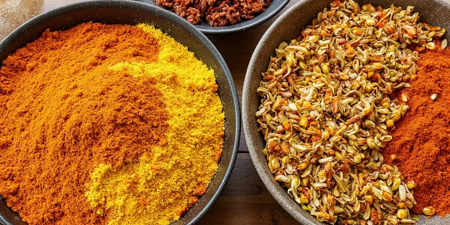 Map showing different types of curry worldwide