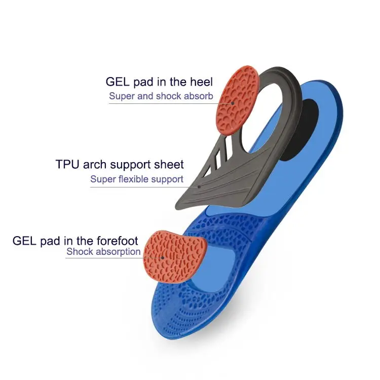 

Gel Shoe Insole Orthotic Insole Sports Shoe Insole Men