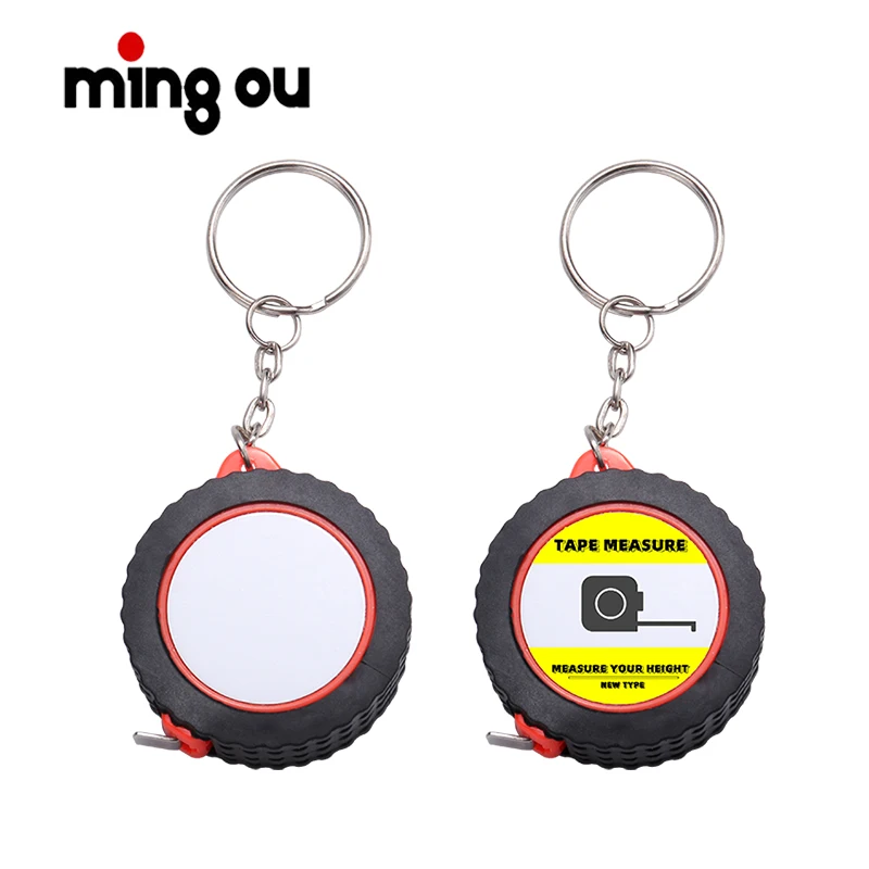 

Sublimation Meter Tape Measuring Tool Mini Measure Keychain