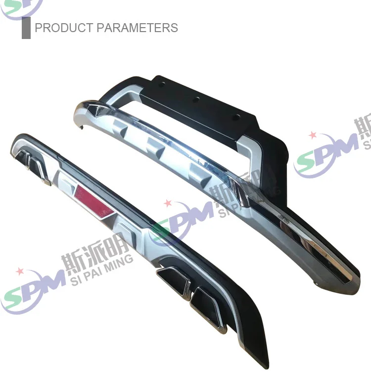 Spm Front And Rear Bumper Guard Protector For Hyundai Venue Buy Abs