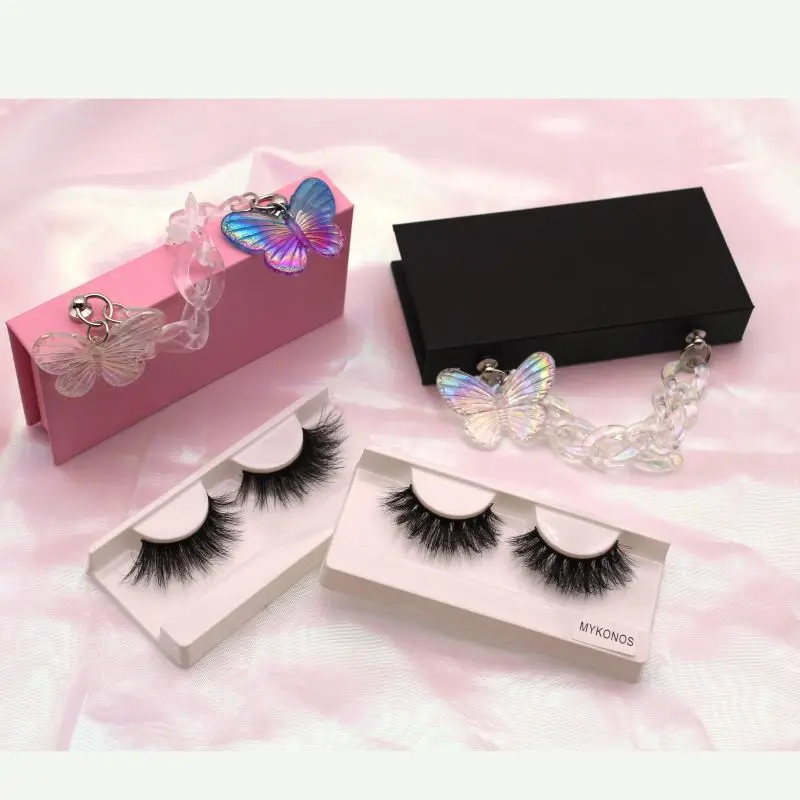 

Private label eyelash packaging box 6d 100% real vendor 5d 25mm mink false eyelashes, Natural black
