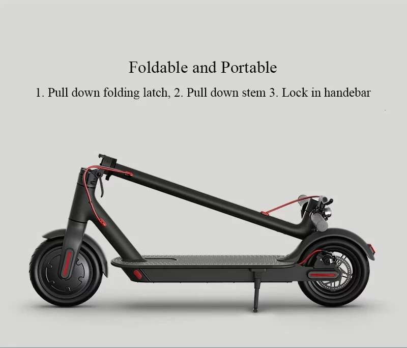 UK EU Germany Warehouse 8.5Inch 350W E Scooter European Folding Fast Electric Scooters For Adult Drop Shipping