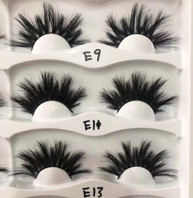 

Wholesale Mink Lashes Luxury Hand Made Mink Eyelashes Cruelty Free Mink False Eyelashes, Natural black