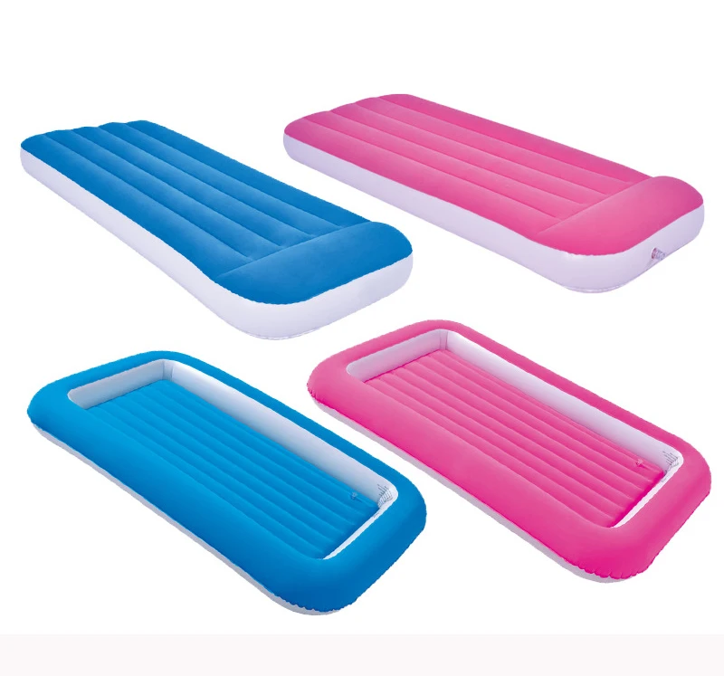 Soft Flocked Pvc Outdoor Indoor Inflatable Children Toddler Mattress