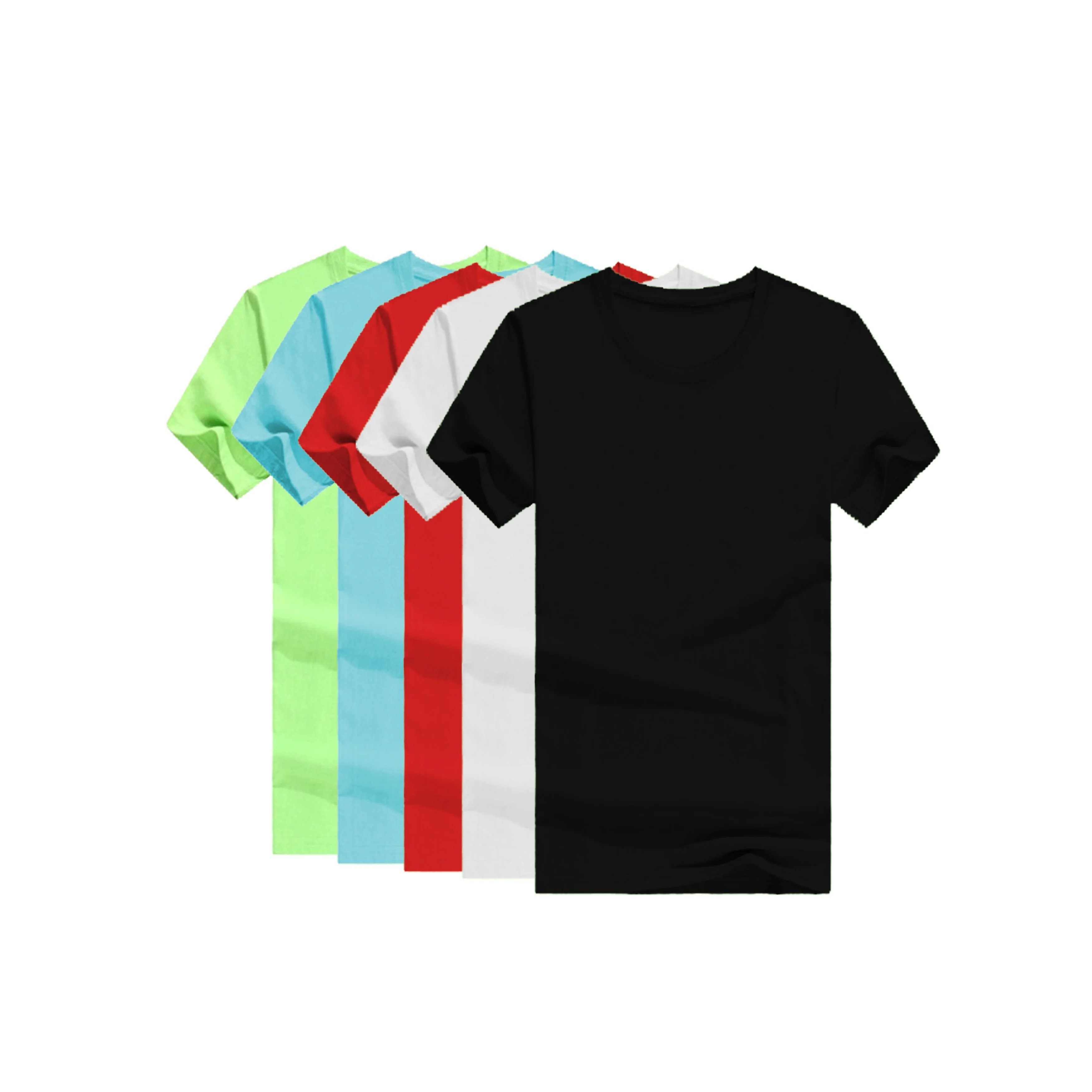 Wholesales Cheap Men Shirt Sublimation Custom Printing Brand Logo Color Round Neck T-shirts