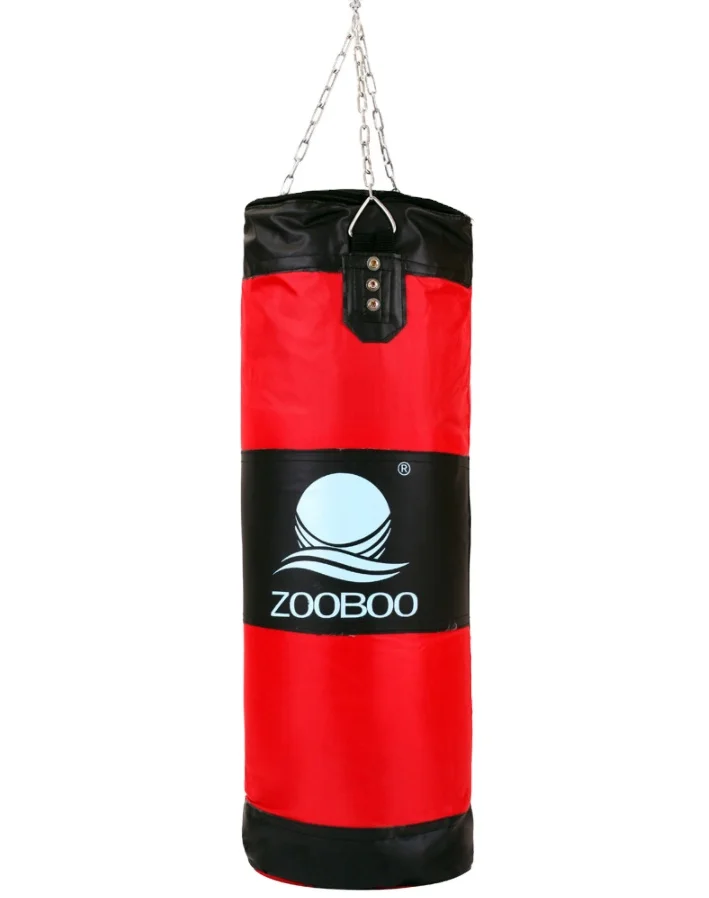 

Punching Bag Filling with Hanging Chains and Hanging System, Army green, red