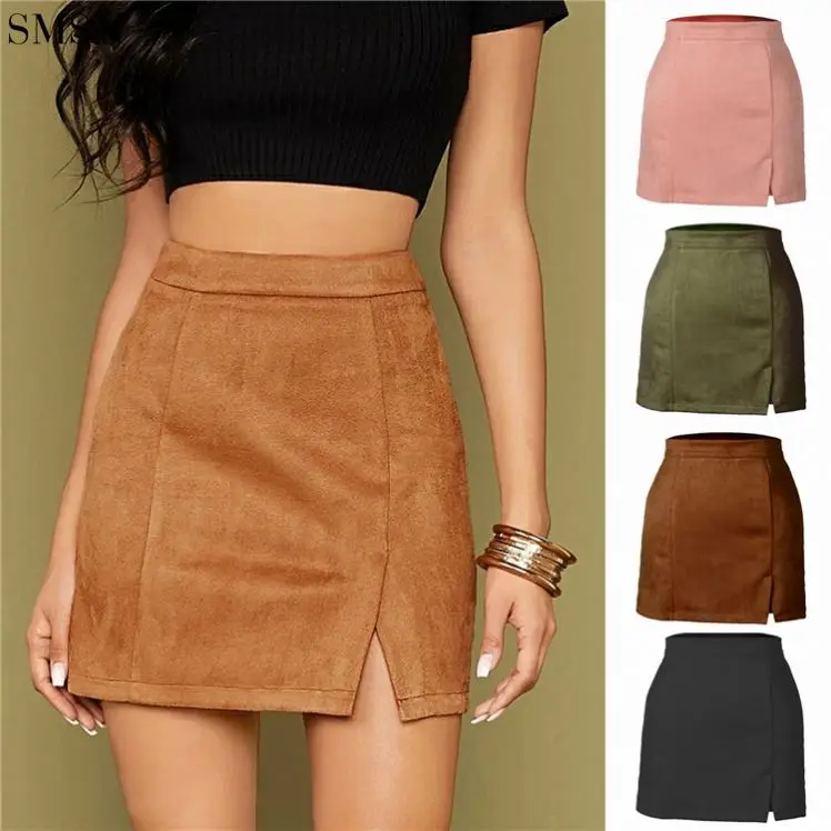 

D14390 Hot Selling Ladies Sexy Leopard Print Skirt Bottom Casual Leather High Fanny Zipper Skirt Short Skirts For Women 2022