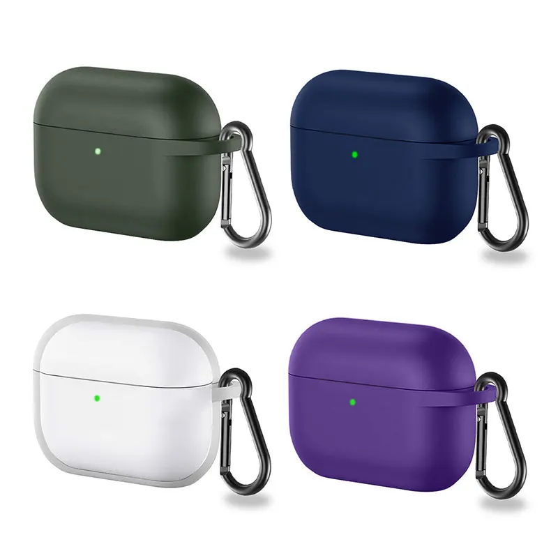 

Colorful Solid Silicone Protective Shell AirPo Case