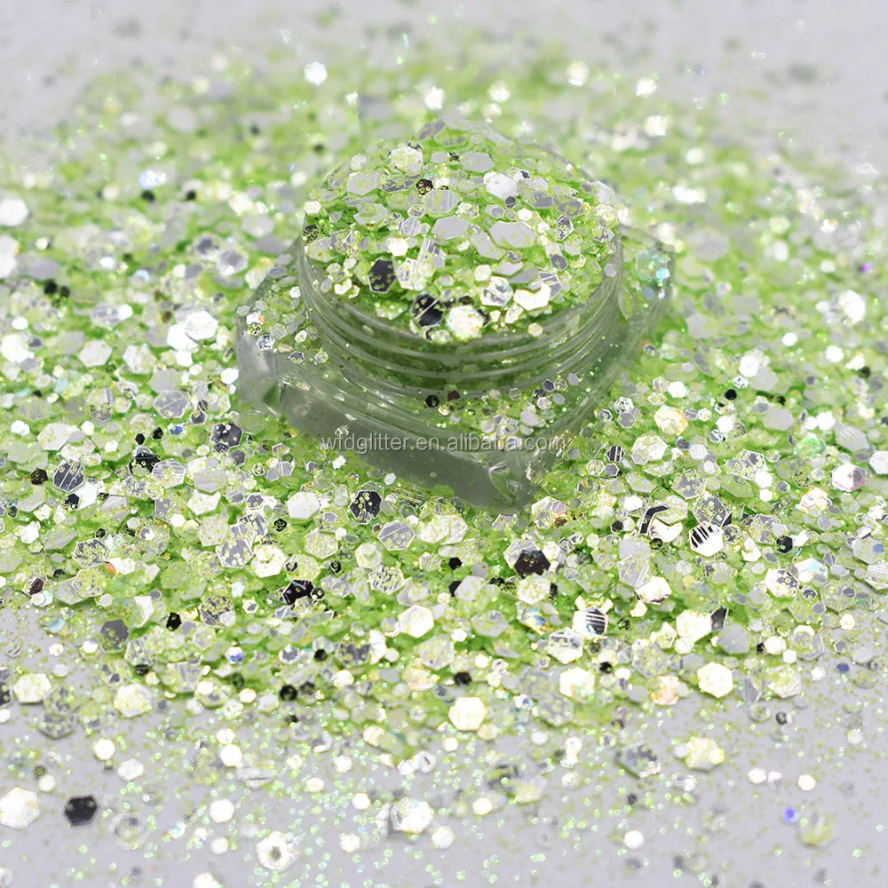 Wholesale Pet Bulk Chunky Holographic Glitter For Make Up And All