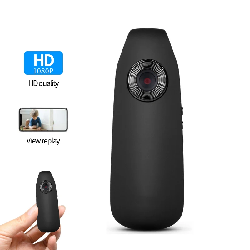 

Mini Camera Full HD 1080P Wearable Body Bike Camcorder Micro Camera