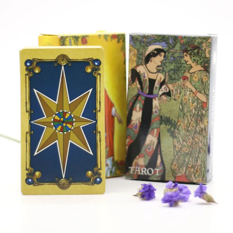 

Custom printing unique vintage tarot decks with booklet, Cmyk