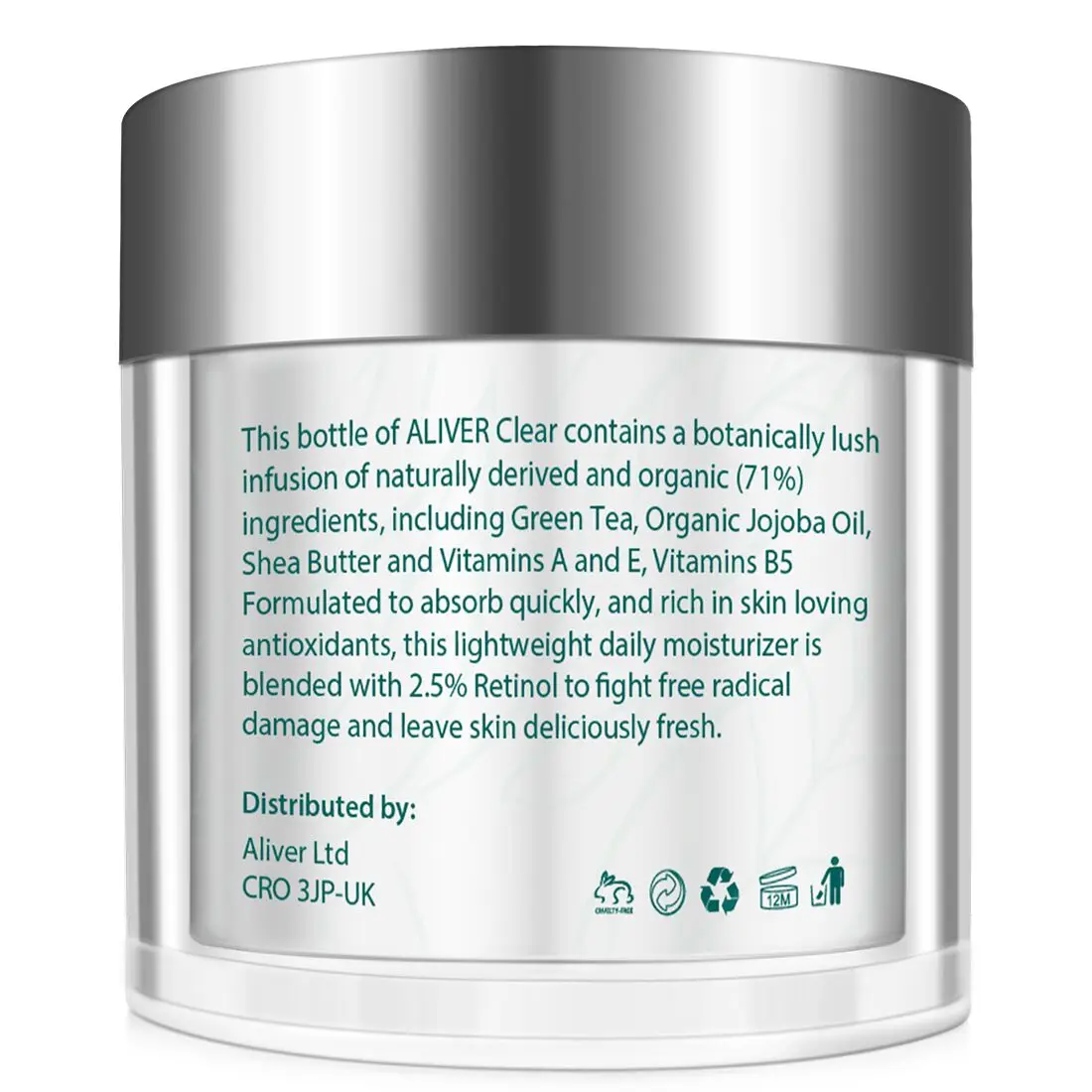 

ALIVER Skin care retinol cream anti-aging moisturizer and repair skin, White color