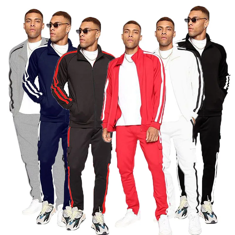 

OXGIFT 2021 fall fashion 2 piece set tracksuit sportswear men