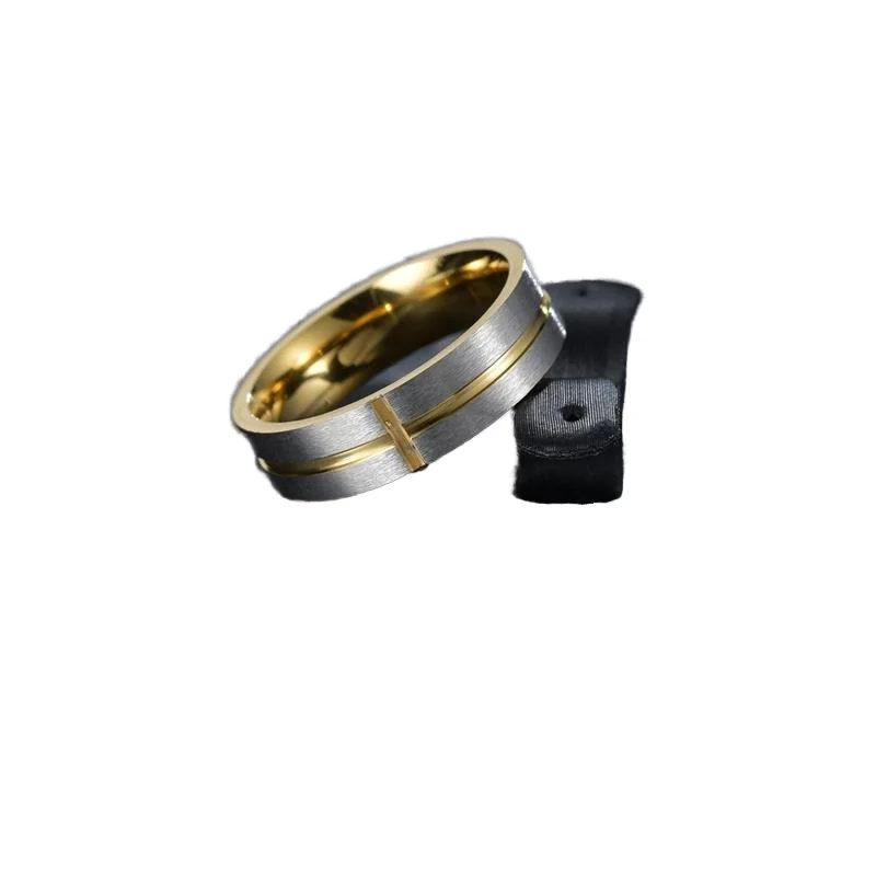 

Wholesale Cheap Price Hip Hop Men's Stainless Steel Cross Rings