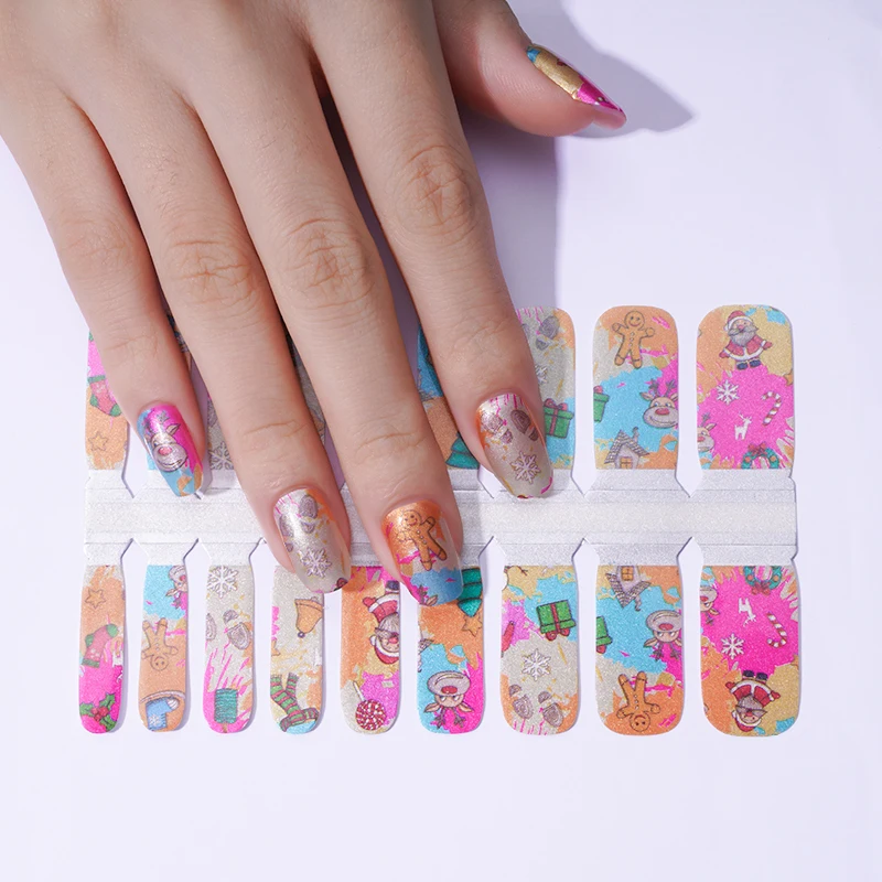 

Factory Price Nail Art Sticker Customized Design Nail Sticker