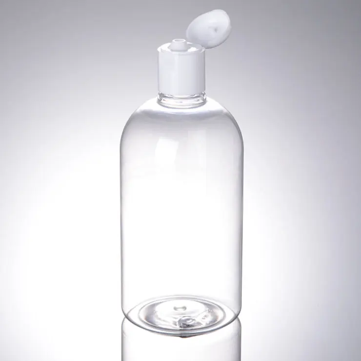 

Clear Container 500ml bottle shampoo bottles 500ml luxury botella cosmetic pet 500ml