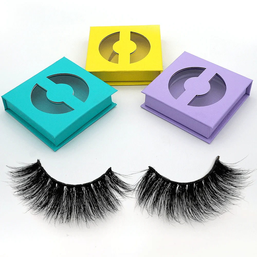 

Korea double mink eyelashes with custom logo