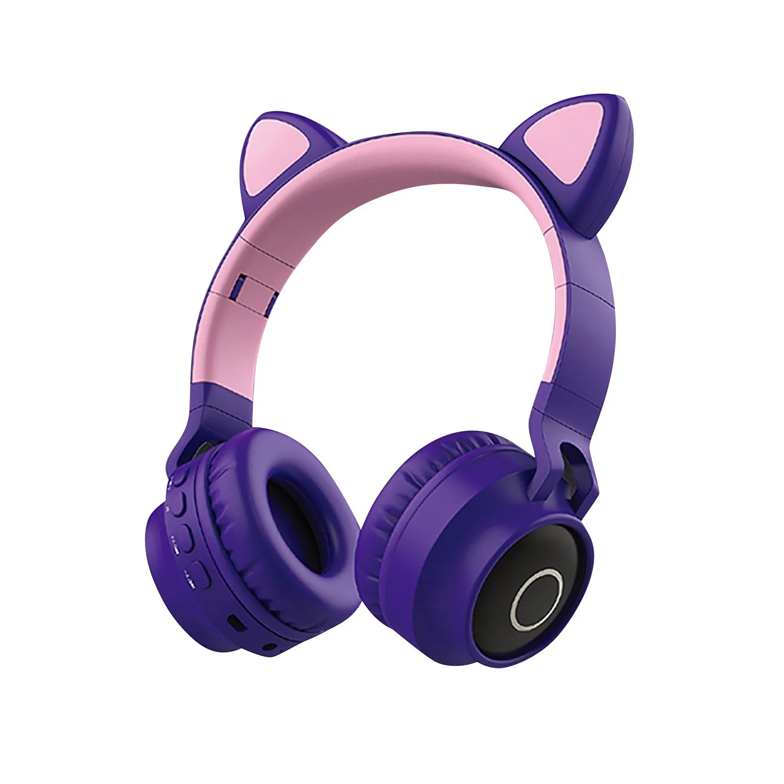 

drop shipping M03 Cat ear cute Wireless Headphones deep Bass Sound Music Headset with Microphone LED Lights