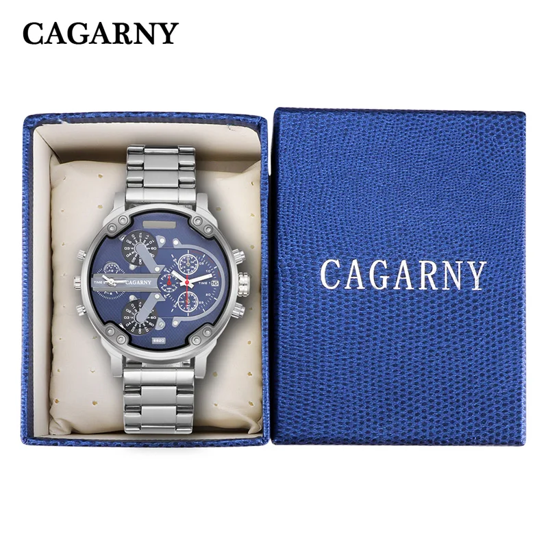 

Cagarny Watch Box Luxury Gray Box Watch Orange Boxes For Watches 010203, 3-colors