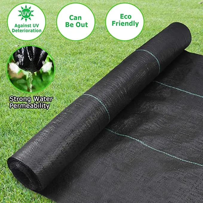 Weed Barrier Fabric Garden Heavy Duty Weed Control Fabric Ground Cover