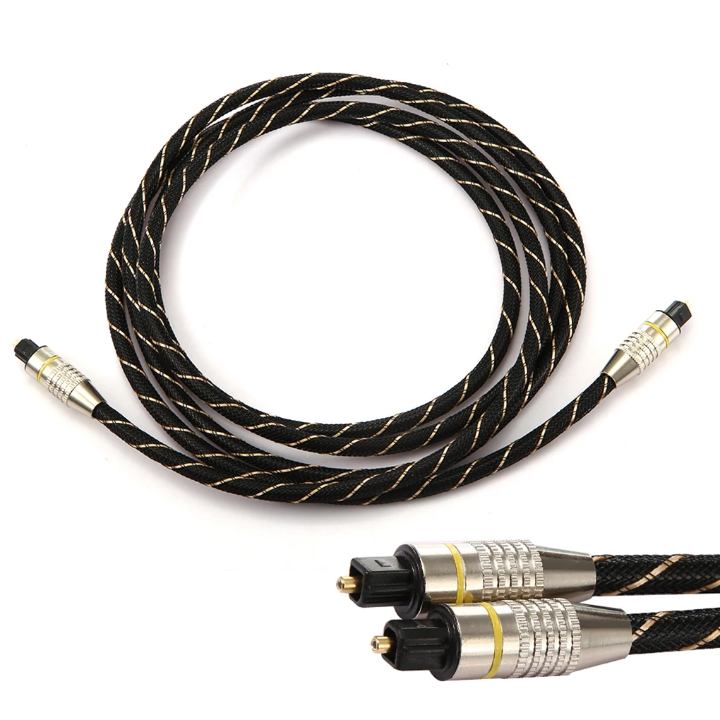 

Digital Optical Audio Cable Toslink 1m 3m SPDIF Coaxial Cable for Amplifiers Blu-ray Player Xbox 360 Soundbar Fiber Cable