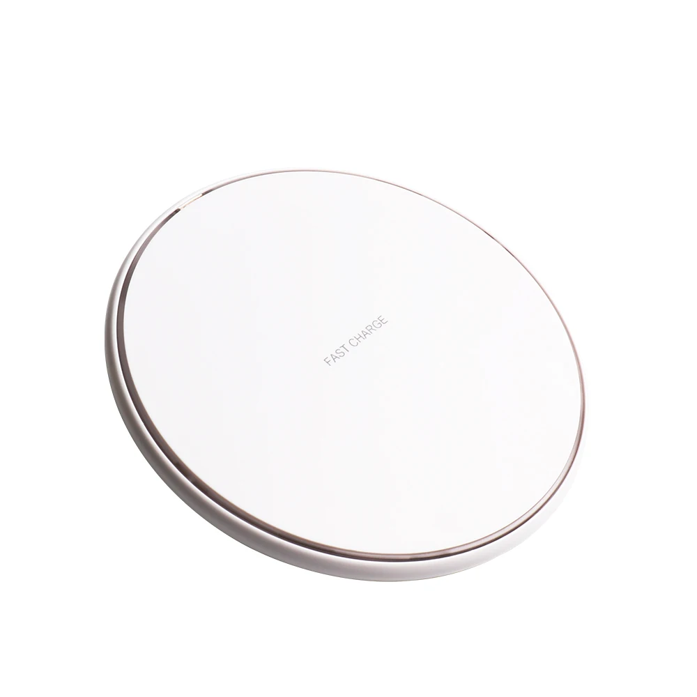 

Ce Certified 9v 1.67a 5v 2a Fast Wireless Charging Pad 10w Quick Qi Wireless Charger For Samsung S8 Note 8 For Iphone 8 X Fba, White or black