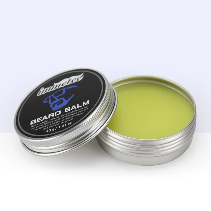 

Private Label Natural and Organic Ingredients Styles Strengthens Softens Men Tins Beard Balm