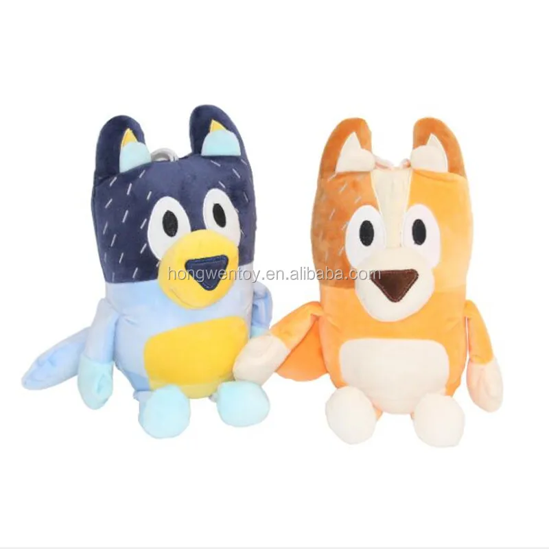 chilli and bluey plush